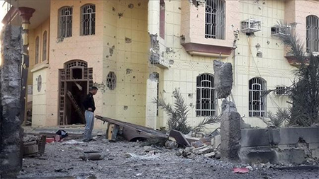 Atentado suicida contra una instalación militar en Iraq